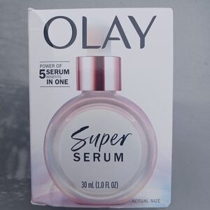 OLAY Super Serum in Rose Pink and Silver Packaging